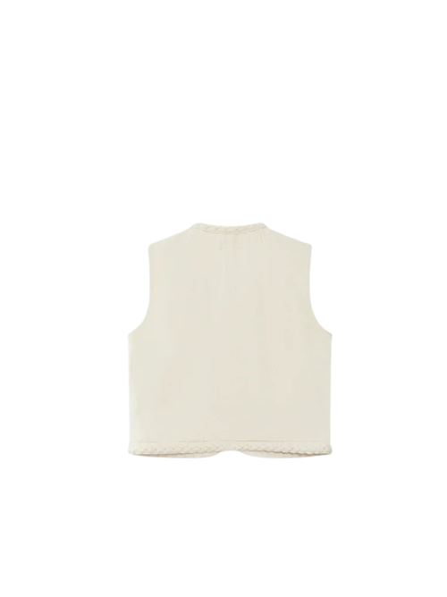 Gilet in denim intrecciato Grace & Mila | SS26111001ECR